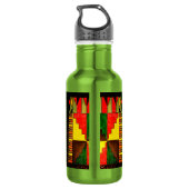 Schöne Afrikanische Wasserflasche (Rückseite)