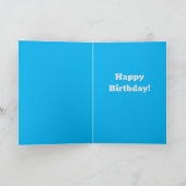 Schöne Agaouti-Ratte individuell anpassbare 8. Geb Karte (Innenseite)