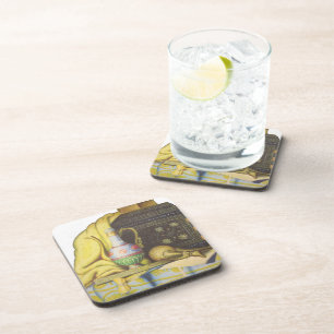 Schöne ägyptische Artefakte: Geheimnisse der Phara Untersetzer