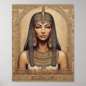 Schöne ägyptische Königin Poster (Vorne)