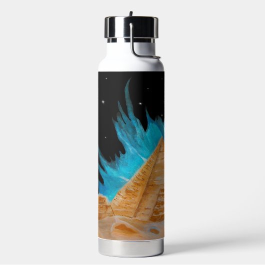 Schöne ägyptische Pyramiden Trinkflasche (Links)