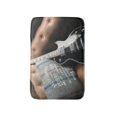 Schöne akustische Gitarre Badematte (Vorderseite Vertikal)
