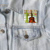 Schöne akustische Gitarre Button (Beispiel)