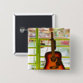Schöne akustische Gitarre Button (Vorne & Hinten)