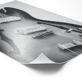 Schöne akustische Gitarre Fotodruck (Ecke)