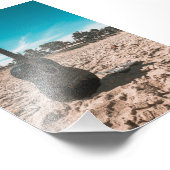 Schöne akustische Gitarre Fotodruck (Ecke)