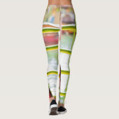 Schöne akustische Gitarre Leggings (Rückseite)