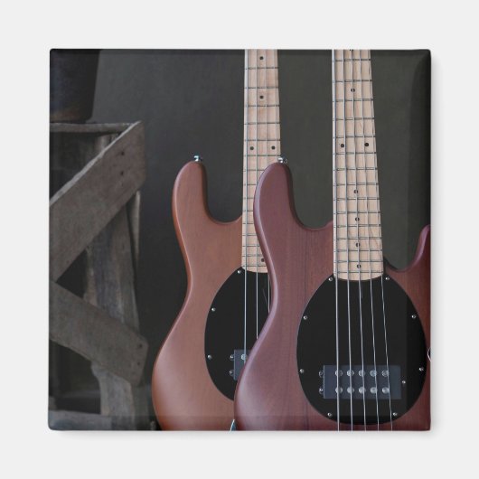 Schöne akustische Gitarre Magnet (Vorne)