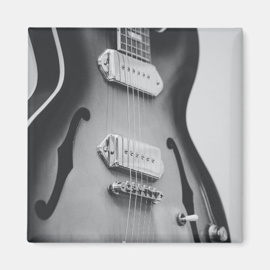 Schöne akustische Gitarre Magnet (Vorne)