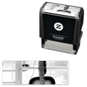 Schöne akustische Gitarre Permastempel (Beispiel)