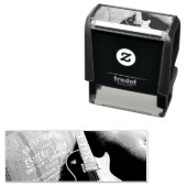 Schöne akustische Gitarre Permastempel (Beispiel)