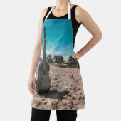 Schöne akustische Gitarre Schürze (InSitu)