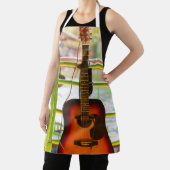 Schöne akustische Gitarre Schürze (InSitu)