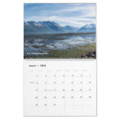 Schöne Alaska Landschaft & Wildlife Fotografie Kalender (Mär 2026)