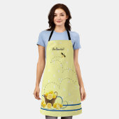 Schöne All-over-Print-Schürze Schürze (Getragen)