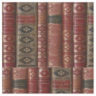 Schöne alte Bücher Stoff