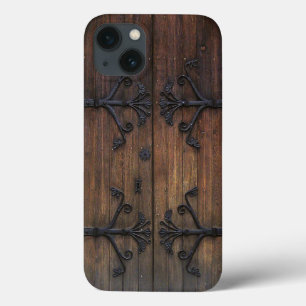 Schöne alte Holztür iPhone 13 Hülle