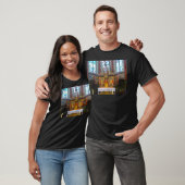Schöne alte mittelalterliche Kirche. T-Shirt (Unisex)