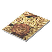Schöne alte Rose Notizblock (Rotiert)