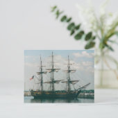 Schöne alte Schiffe 1 Postkarte (Stehend Vorderseite)