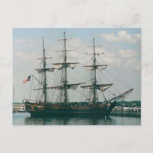 Schöne alte Schiffe 1 Postkarte (Vorderseite)
