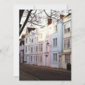 Schöne alte Stadthäuser (Rückseite)