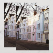 Schöne alte Stadthäuser (Vorne/Hinten)