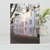 Schöne alte Stadthäuser (Stehend Vorderseite)