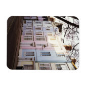 Schöne alte Stadthäuser Magnet (Horizontal)