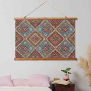 Schöne alte türkische Muster TrendCollection Wandteppich Mit Holzrahmen