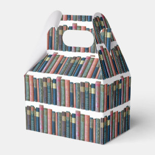 Schöne alte Vintage Bücher, Buchstäbchen Geschenkschachtel