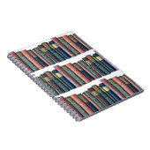 Schöne alte Vintage Bücher, Buchstäbchen Notizblock (Rechte Seite)