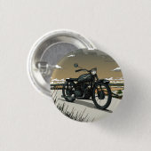 Schöne alte Vintage-Motorrad Button (Vorne & Hinten)
