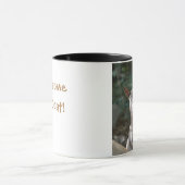 Schöne alte Ziege Tasse (Zentrum)