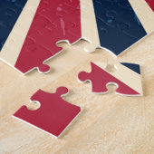 Schöne amerikanische Flagge / Adle Jigsaw Puzzle (Seite)