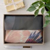 Schöne amerikanische Frau am Himmel Fullmoon Seidenpapier (Geschenk)