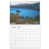 Schöne amerikanische Landschaft Kalender (Feb 2027)