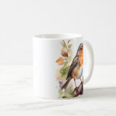 Schöne amerikanische Robin Bird-Farbe Kaffeetasse (VorderseiteRechts)