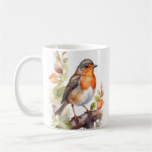 Schöne amerikanische Robin Bird-Farbe Kaffeetasse (Links)