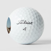 Schöne amerikanische Weiße Stute Golfball (Logo)