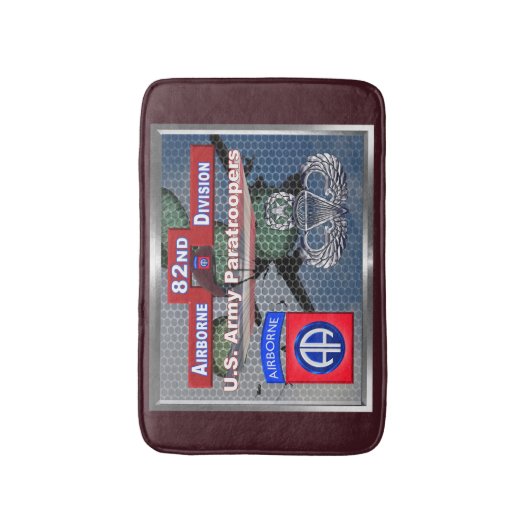 Schöne Amerikas Wächter 82. Im Flugzeug Divisio Badematte (Vorderseite Vertikal)