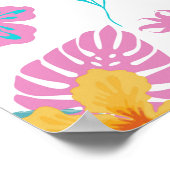 Schöne Ananas Motivation Inspiriert Poster (Ecke)