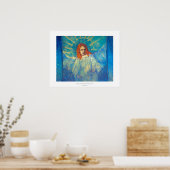 Schöne Angel Kunst glorreiche Gemälde von Van Gogh Poster (Küche)