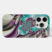 Schöne Angelic Lila und Cyan Abstrakt Print Case-Mate iPhone Hülle (Rückseite (Horizontal))