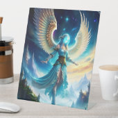 Schöne Angellandschaft Vier Sockelschild (In Situ)