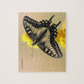 Schöne Anise Frack Butterfly in der Sonne Puzzle (Vertikal)