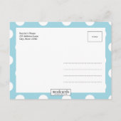 SCHÖNE Ankündigung der modernen Geburt (Rückseite)