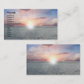 Schöne Ansicht Visitenkarte (Vorne/Hinten)