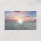 Schöne Ansicht Visitenkarte (Rückseite)