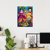 SCHÖNE ANTIK-DOLLEN POSTER (Heimbüro)